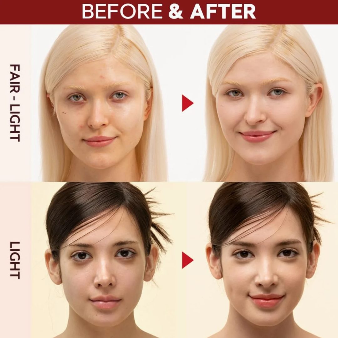 TIRTIR Mask Fit Red Foundation SPF 40 - 72H Stay Coverage Luminous & Hydrating Foundation