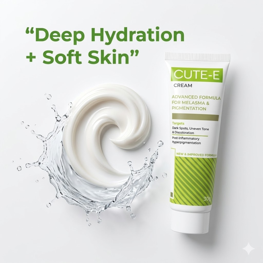 CUTE-E Cream Advanced Formula | For Melasma, Pigmentation & Dark Spots | Reduces Uneven Tone & Discoloration with Nature + Science Blend