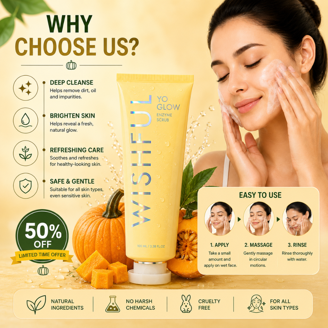 Wishfull Pineapple Cleansing Gel – 50% OFF – Deep Cleanse, Brighten & Refresh – With Pineapple Extract & Aloe Vera – Gentle Yet Effective – Removes Impurities, Brightens Skin, Soothes & Hydrates – For All Skin Types