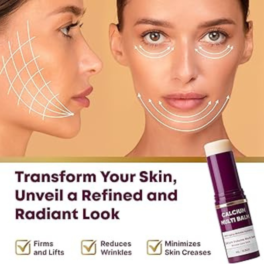 Calcium & Collagen Balm Stick | Remove Wrinkles, Smile Lines & Gives Hydration & Glow
