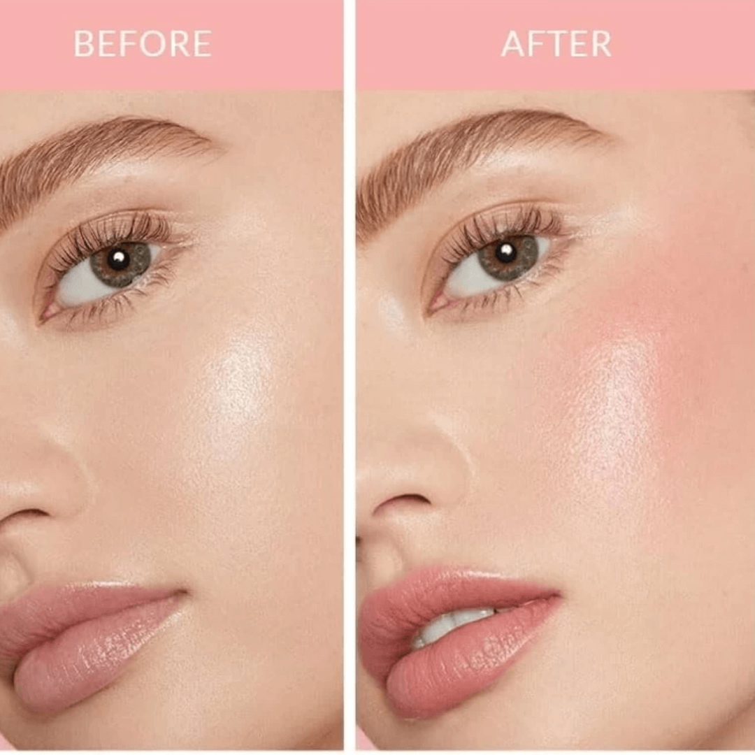 Revolution Skin Silk & Balm Glow Duo – Radiant Satin Foundation & Dewy Blush Highlight – Skin-Loving Coverage