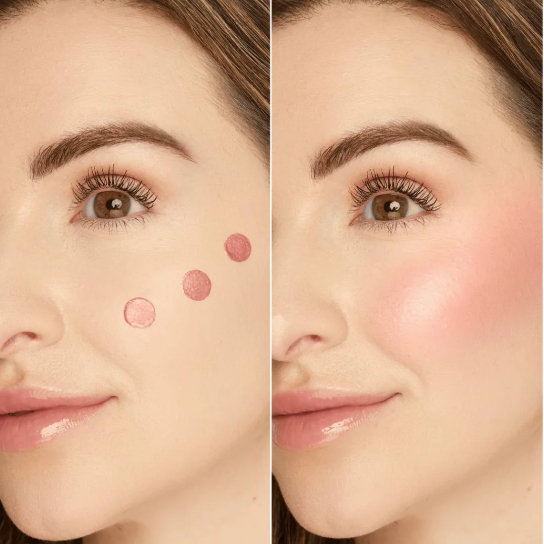Revolution Skin Silk & Balm Glow Duo – Radiant Satin Foundation & Dewy Blush Highlight – Skin-Loving Coverage