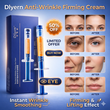 Dlyern Anti-Wrinkle Firming Cream | Retinol + Collagen + Hyaluronic Acid + Peptides | Instant Wrinkle Smoothing, Firming & Lifting Effect