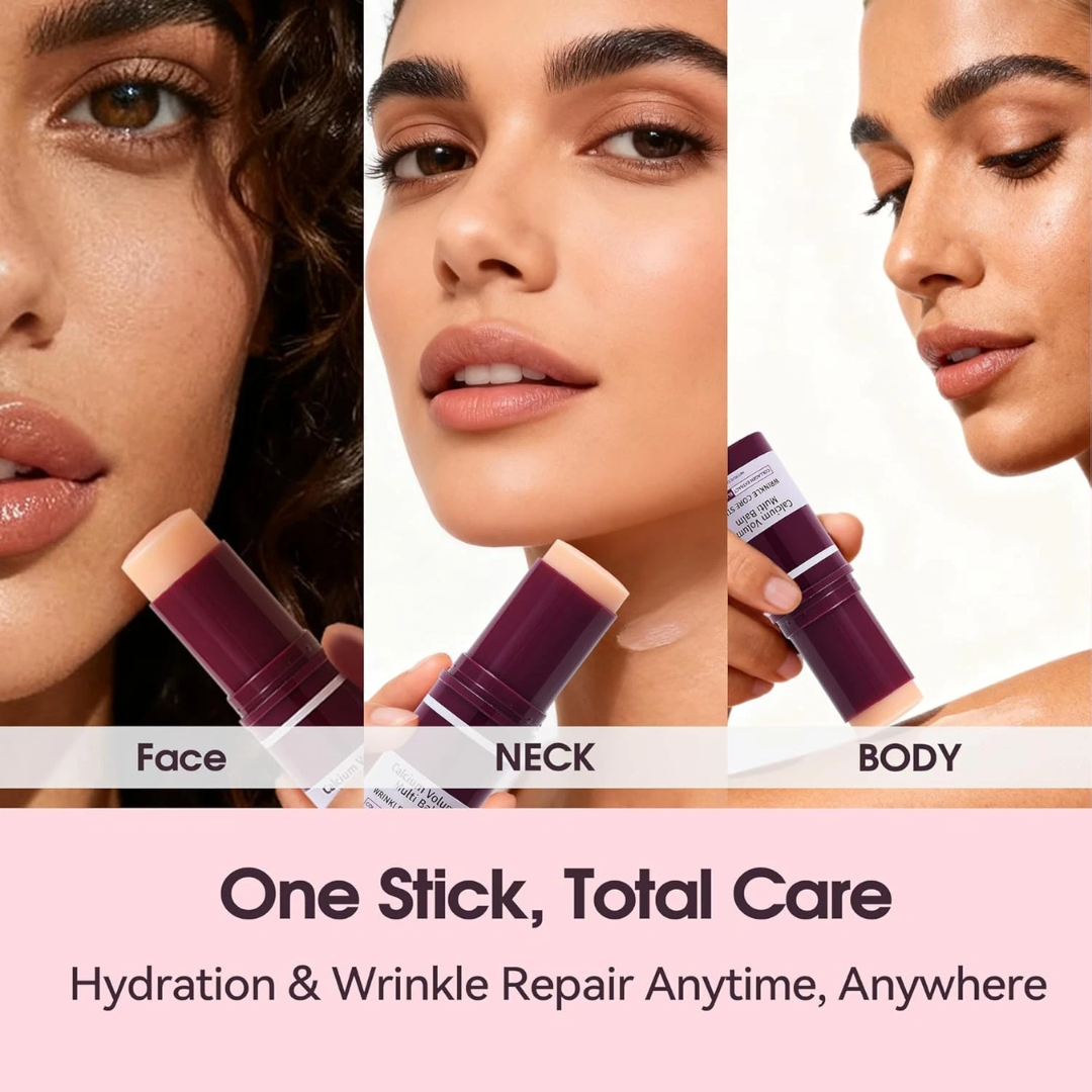 Calcium & Collagen Balm Stick | Remove Wrinkles, Smile Lines & Gives Hydration & Glow