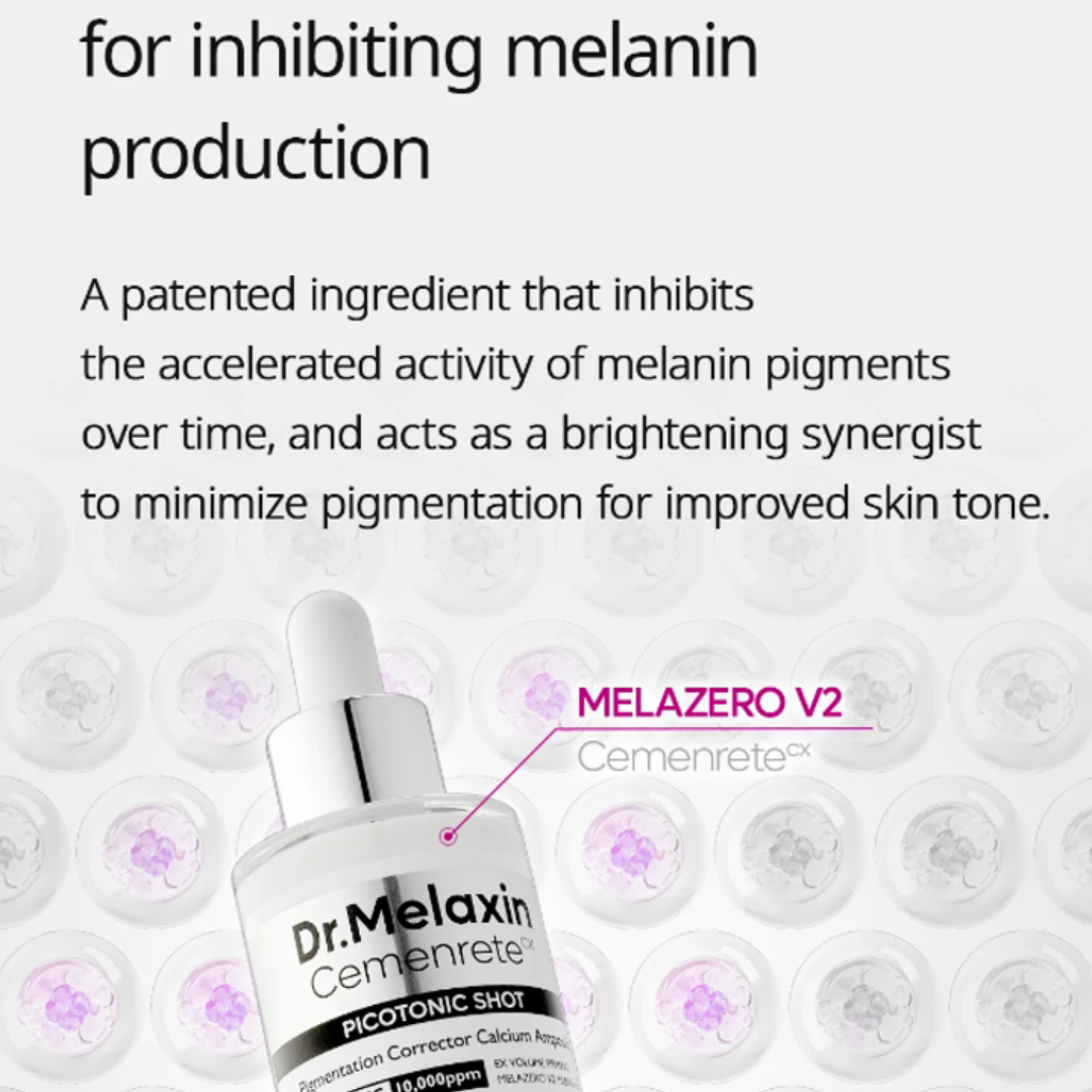 Dr. Melaxin Ultimate Skin Deal | Cyano Pink Spicule Serum + Picotonic Shot Ampoule | Pore Tightening, Anti-Aging & Anti-Pigmentation Duo