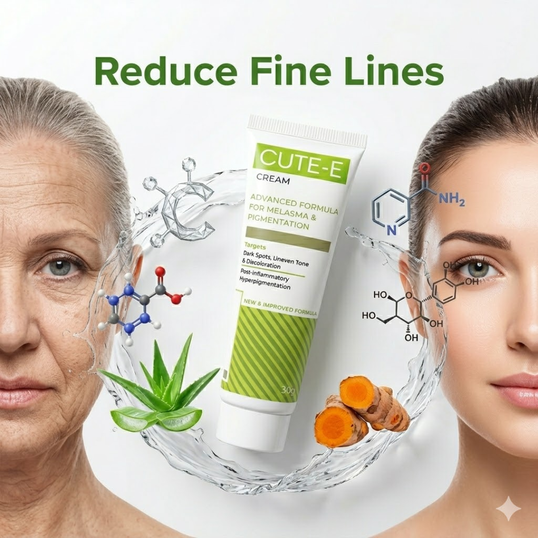 CUTE-E Cream Advanced Formula | For Melasma, Pigmentation & Dark Spots | Reduces Uneven Tone & Discoloration with Nature + Science Blend