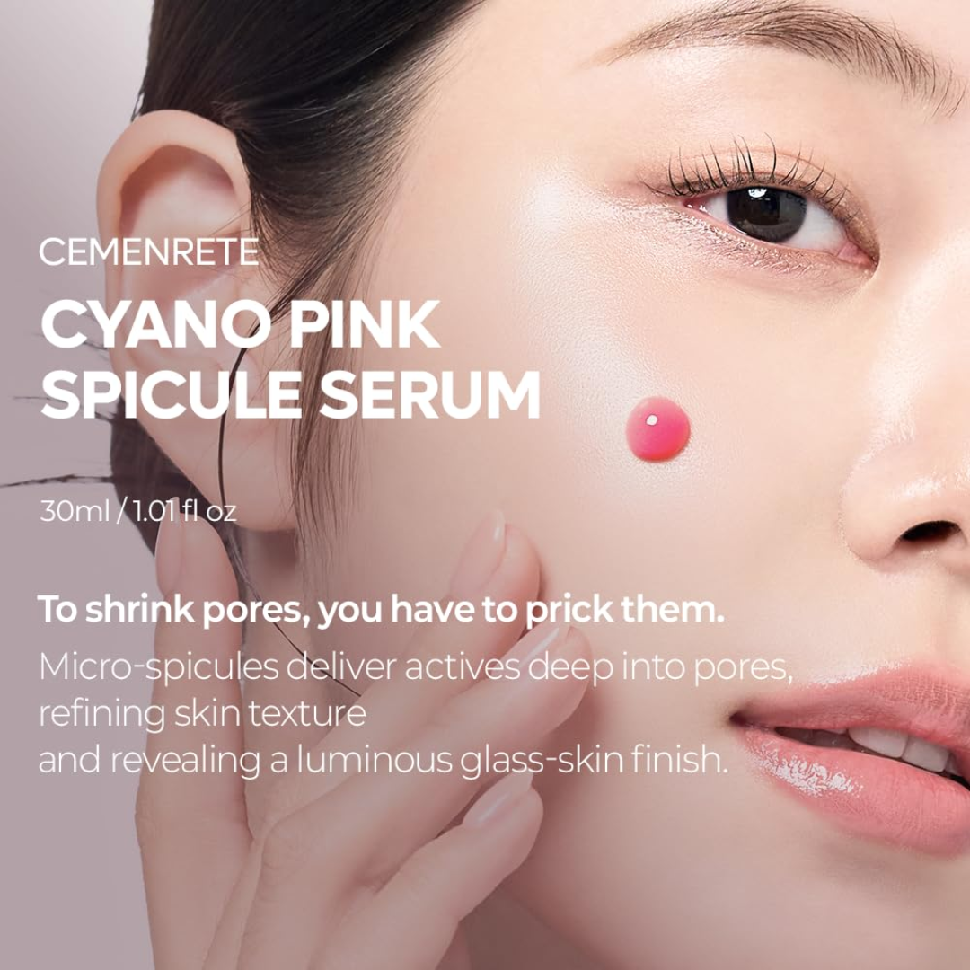 Dr. Melaxin Ultimate Skin Deal | Cyano Pink Spicule Serum + Picotonic Shot Ampoule | Pore Tightening, Anti-Aging & Anti-Pigmentation Duo