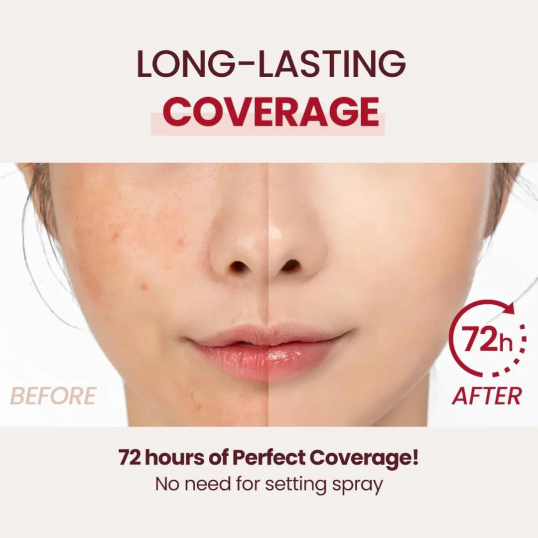 TIRTIR Mask Fit Red Foundation SPF 40 - 72H Stay Coverage Luminous & Hydrating Foundation
