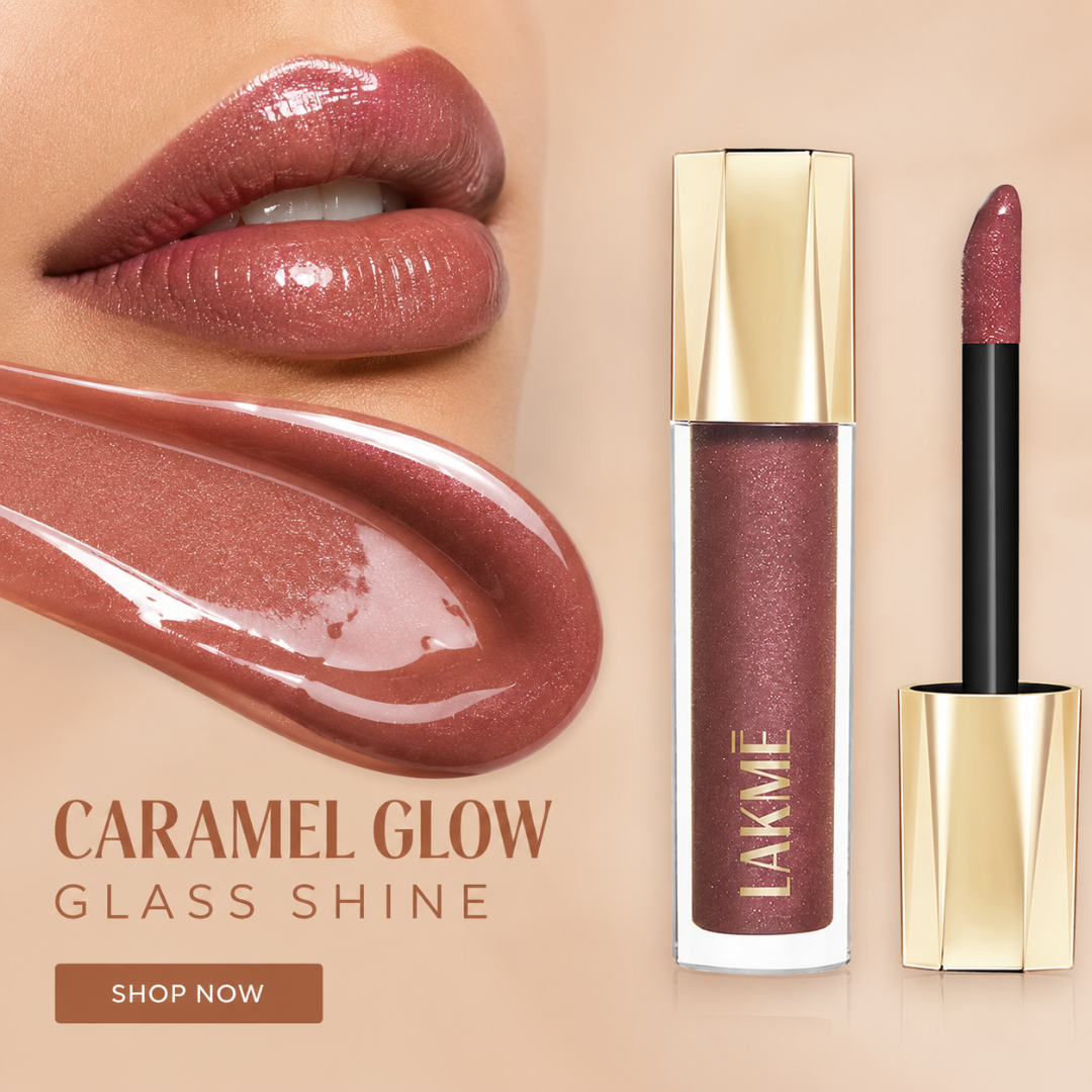Lakmé Gloss Luxury Trio – 3D Crystal Shine – Mirror Shine, Soft Lips – Ultra Shine, Lightweight Feel